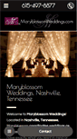 Mobile Screenshot of maryblossomweddings.com